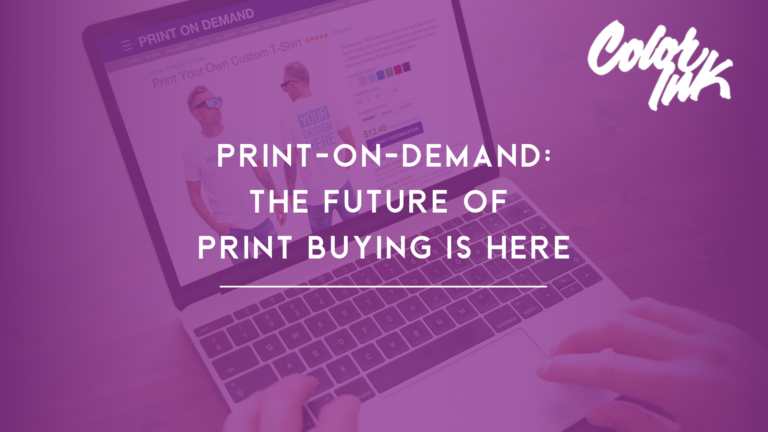 Print-On-Demand: The Future of Print Buying is Here