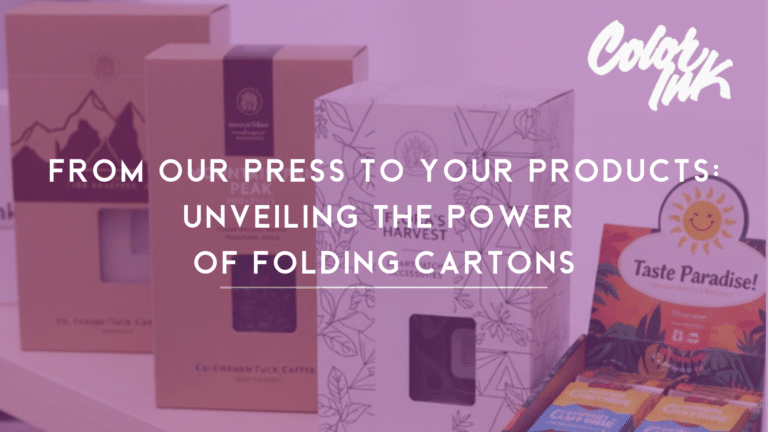 From Our Press to Your Products: Unveiling the Power of Folding Cartons